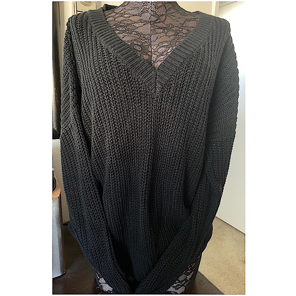 Cable sweatshirt from Pink size Large